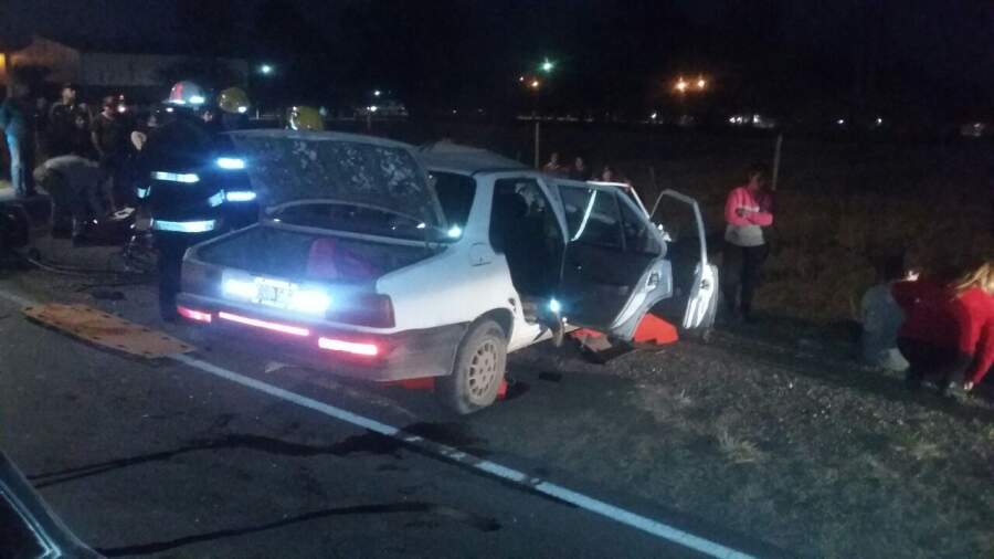 accidente valle alegre R18 - Tres vehículos colisionaron en la C-45