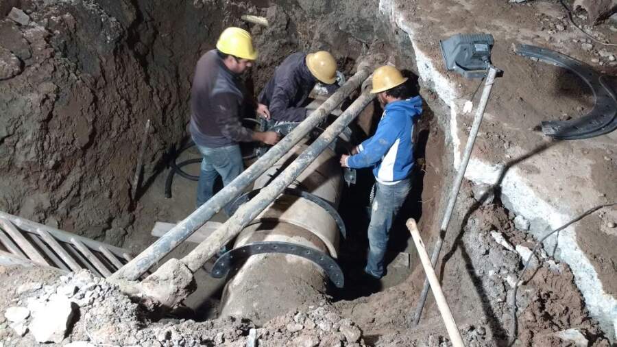 Corte del servicio de agua en varios barrios de la ciudad caño roto lucas v cba - Corte del servicio de agua en varios barrios de la ciudad
