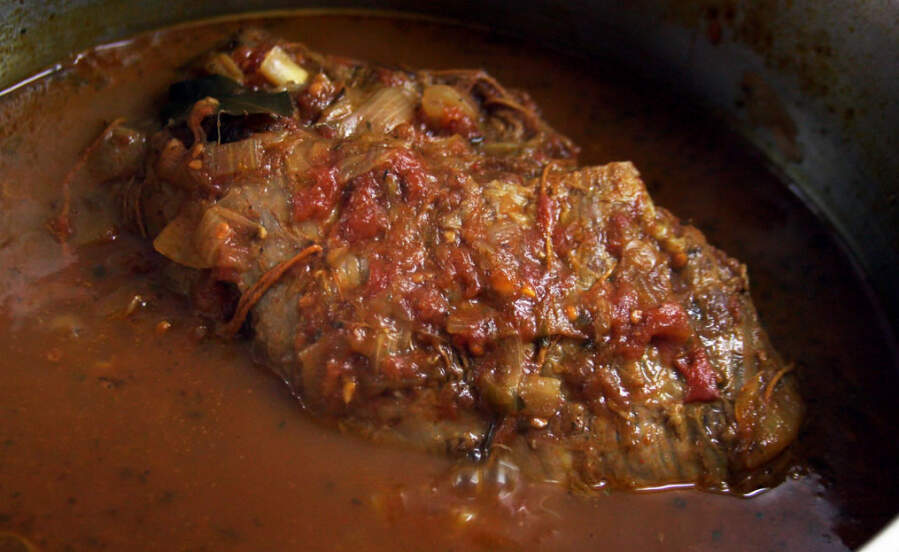 Estofado de Roast Beef con Mostacholes receta 3 - Estofado de Roast Beef con Mostacholes