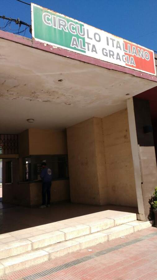 circulo italiano 4 - Hasta las 18, los interesados podrán inscribirse como socios del Círculo Italiano de Alta Gracia
