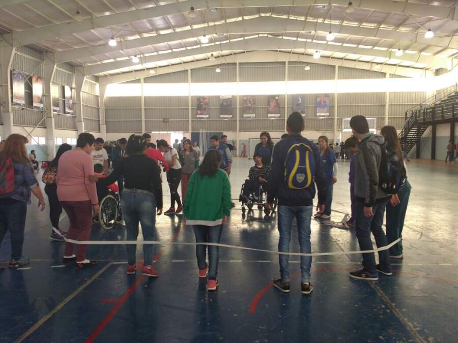 integraton juegos elastico - Se realizaron actividades camino al Integratón 2017