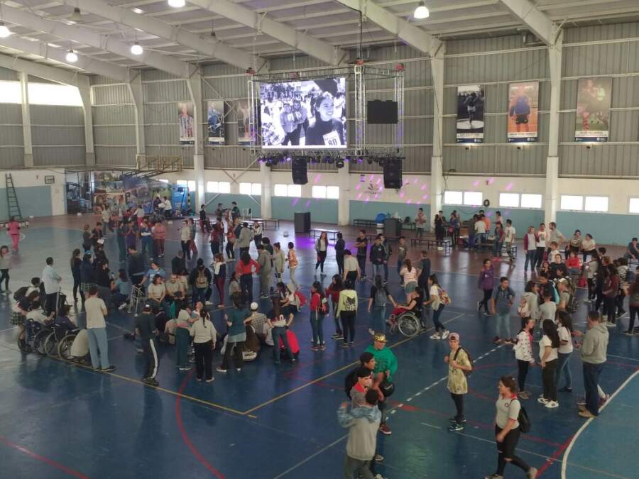 integraton juegos panoramica - Se realizaron actividades camino al Integratón 2017