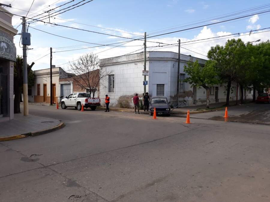 accidente 22 10 2017 - Ocurrió un accidente en Arzobispo Castellanos y Liniers