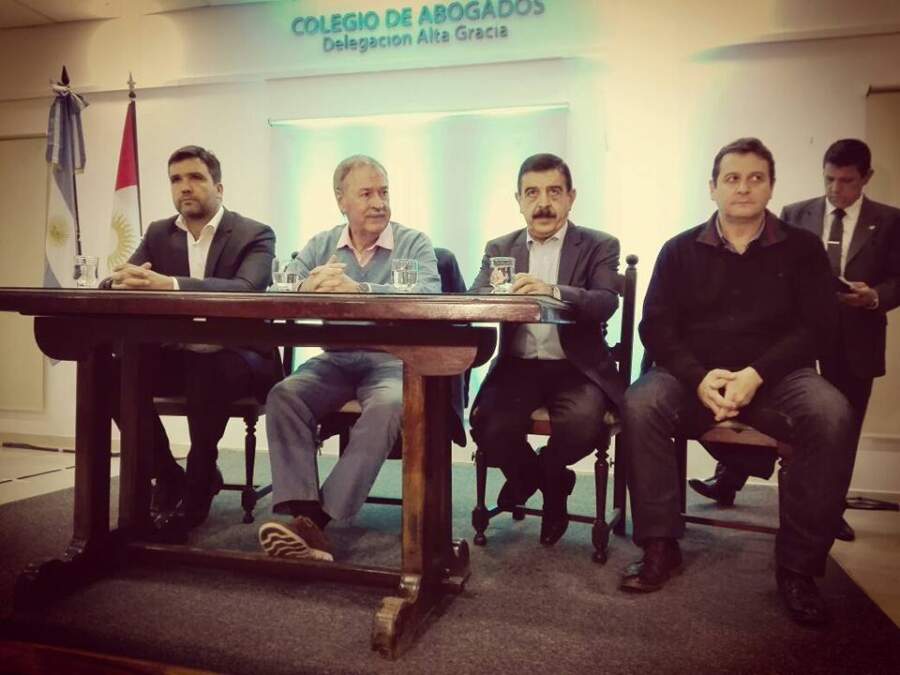 schiaretti en ag - Schiaretti encabezó la campaña: "les pido que voten a nuestros candidatos"