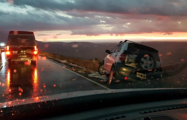 Un vehículo desbarrancó en las Altas Cumbres: dos muertos accidente altas cumbres1 - Un vehículo desbarrancó en las Altas Cumbres: dos muertos