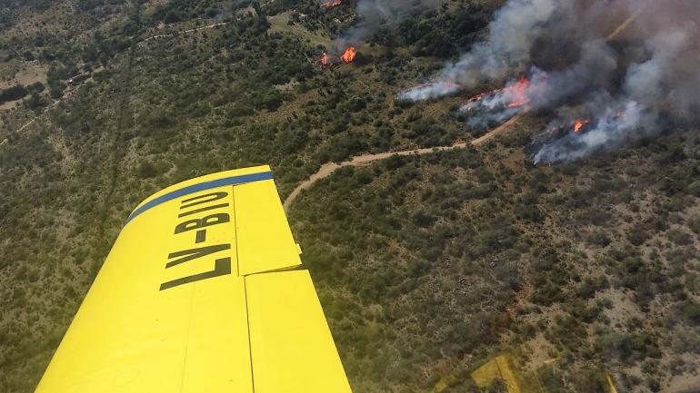 Incendios: detectaron a un hombre prendiendo fuegos en Guasapampa tres focos fuego - Incendios: detectaron a un hombre prendiendo fuegos en Guasapampa