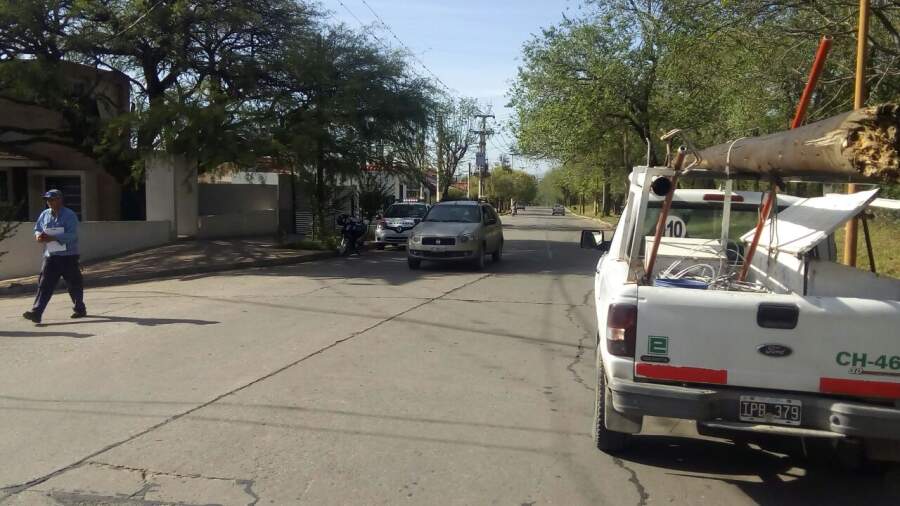 accidente moto cables - Cuatro heridos en distintos accidentes