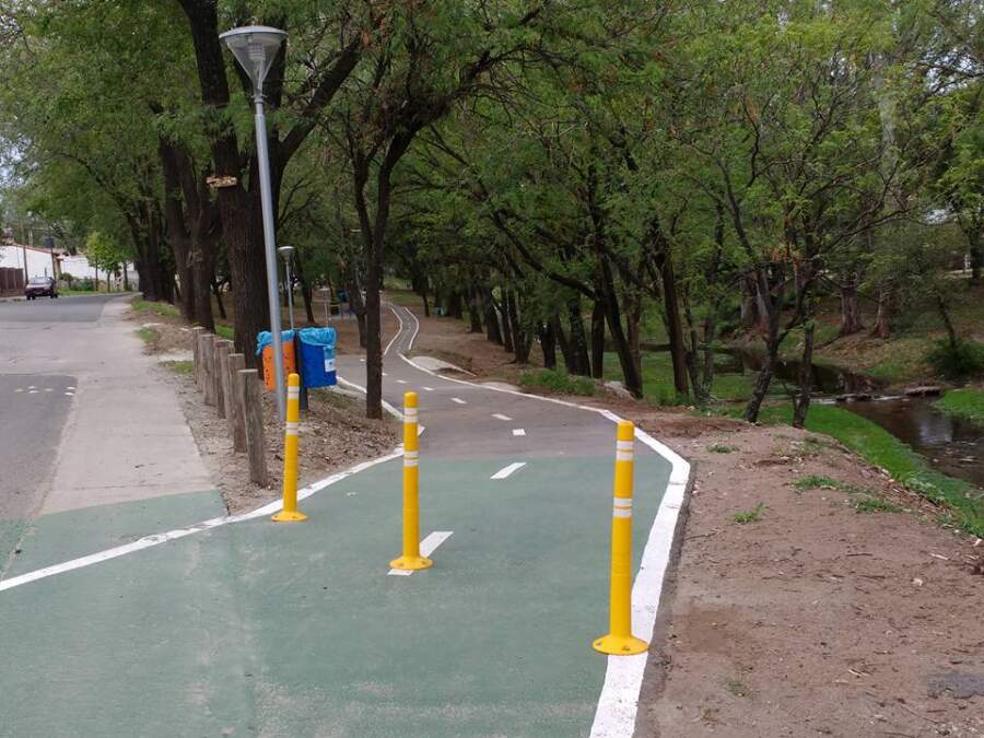 ciclovia - Se inauguró el primer tramo de la ciclovía