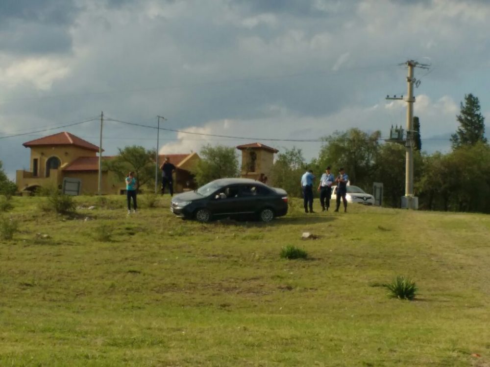 despiste monseñor roldan - Colisionaron dos motos Camino a Los Paredones