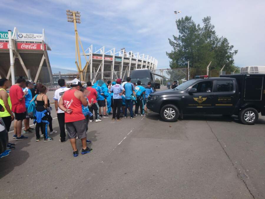 antinarcoticos kempes - Operativo antinarcótico previa al encuentro Belgrano - Talleres