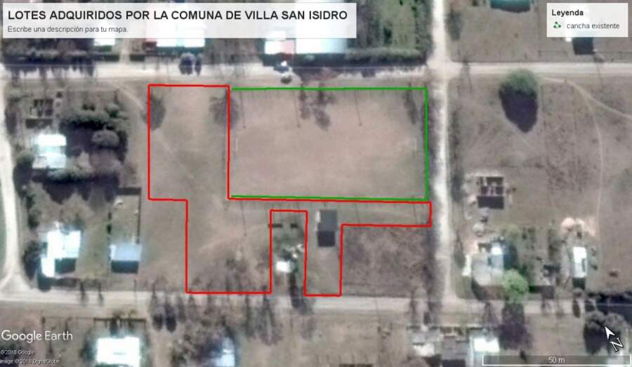 La comuna compró lotes para construir el polideportivo lotes polideportivo san isidro - La comuna compró lotes para construir el polideportivo