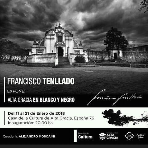 muestra blanco y negro - Se inaugura la muestra fotográfica "Alta Gracia en Blanco y Negro"