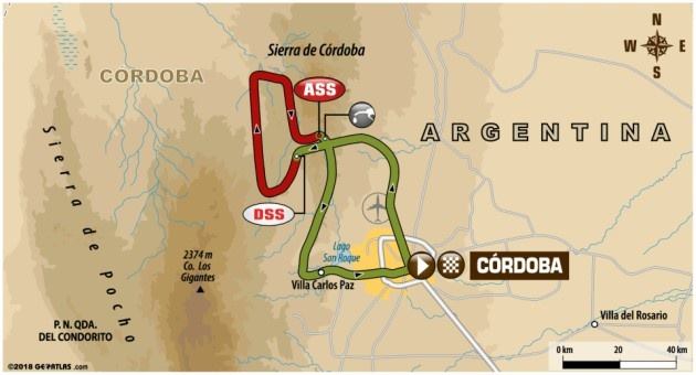 recorrido dakar1 - El Rally Dakar llega a Córdoba: dónde verlo