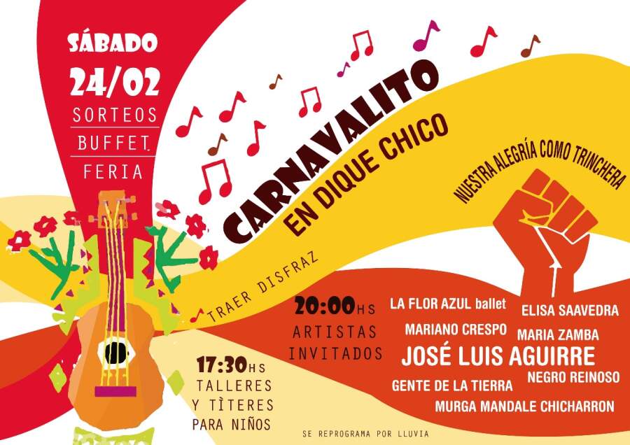 Carnavalito en Dique Chico contra las fumigaciones IMG 20180218 WA0003 - Carnavalito en Dique Chico contra las fumigaciones