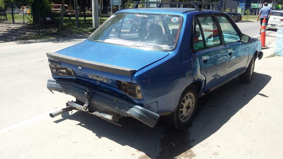 Chocó, huyó y volvió a colisionar accidente puente 9 de julio R18 - Chocó, huyó y volvió a colisionar