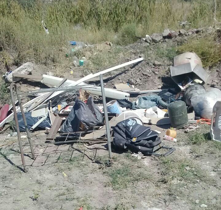 basura ex basural - Multan a vecino por arrojar basura en la vía pública