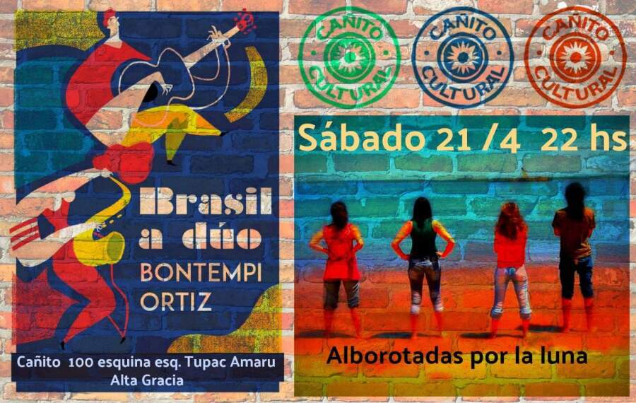 alborotadas x la luna cañito - Sonidos brasileros en el Cañito Cultural