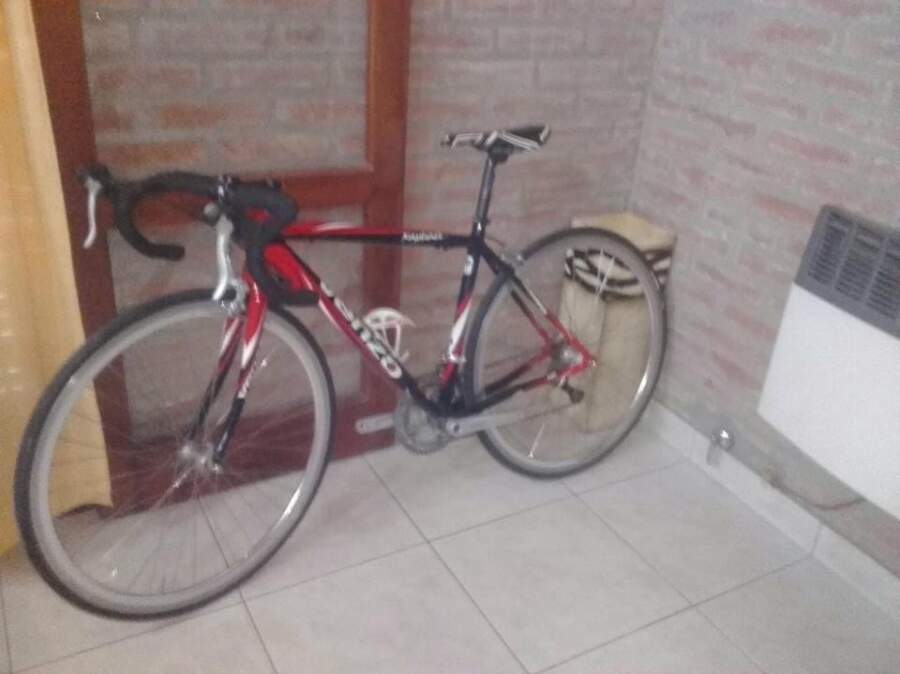 bici robada plomer roja e1524072178220 - Robaron cuatro bicicletas a una familia en barrio Cámara