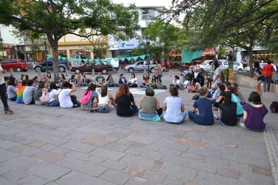 panuelazo en alta gracia mumala - El pañuelazo por el aborto legal se hizo sentir en Alta Gracia