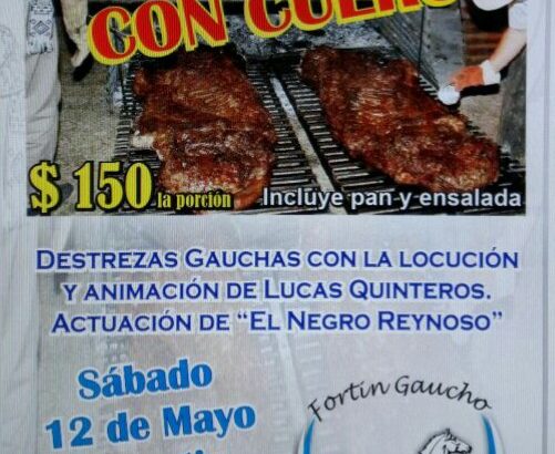 Dique Chico: se suspendió la Jornada Gaucha asado con cuero dique chico - Dique Chico: se suspendió la Jornada Gaucha