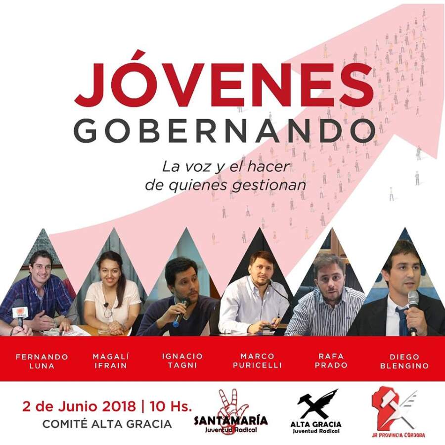 juventud radical - Referentes del radicalismo provincial disertarán en Alta Gracia