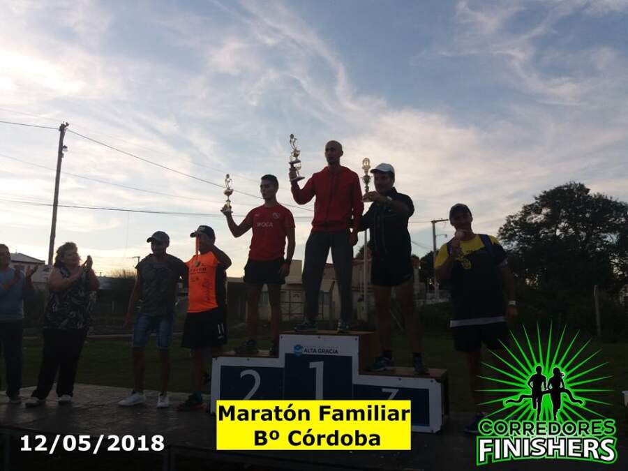 maraton b cba podios - Tarde de maratón en barrio Córdoba