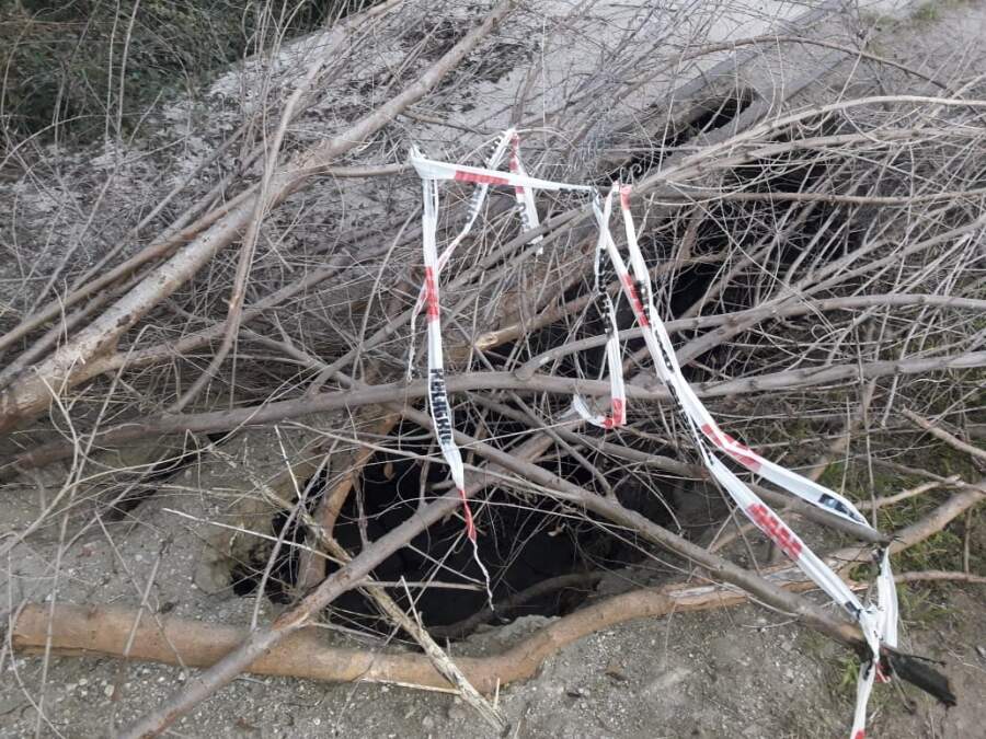 Peligro: preocupa un hueco en el Puente Negro puente negro hueco - Peligro: preocupa un hueco en el Puente Negro
