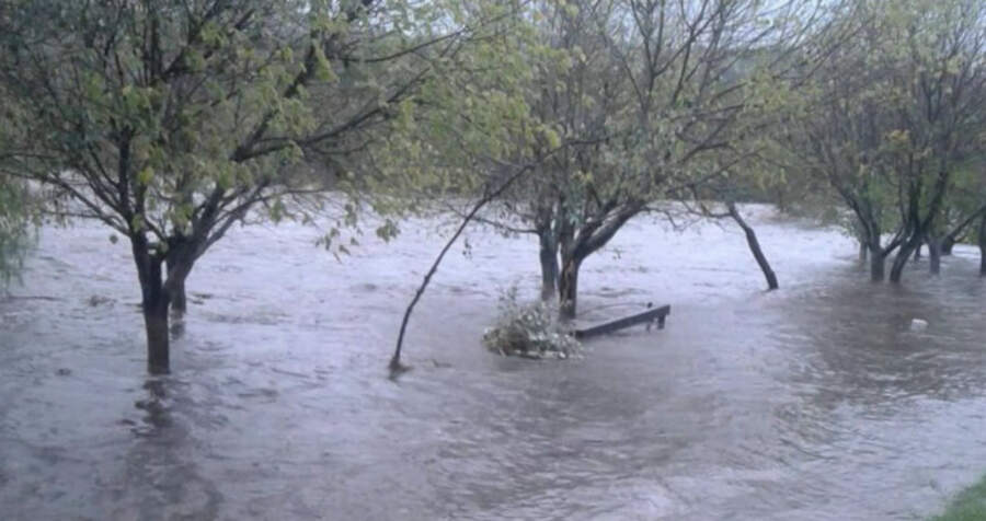 rio cosquin1 - Los evacuados vuelven y se normaliza la situación en Cosquín