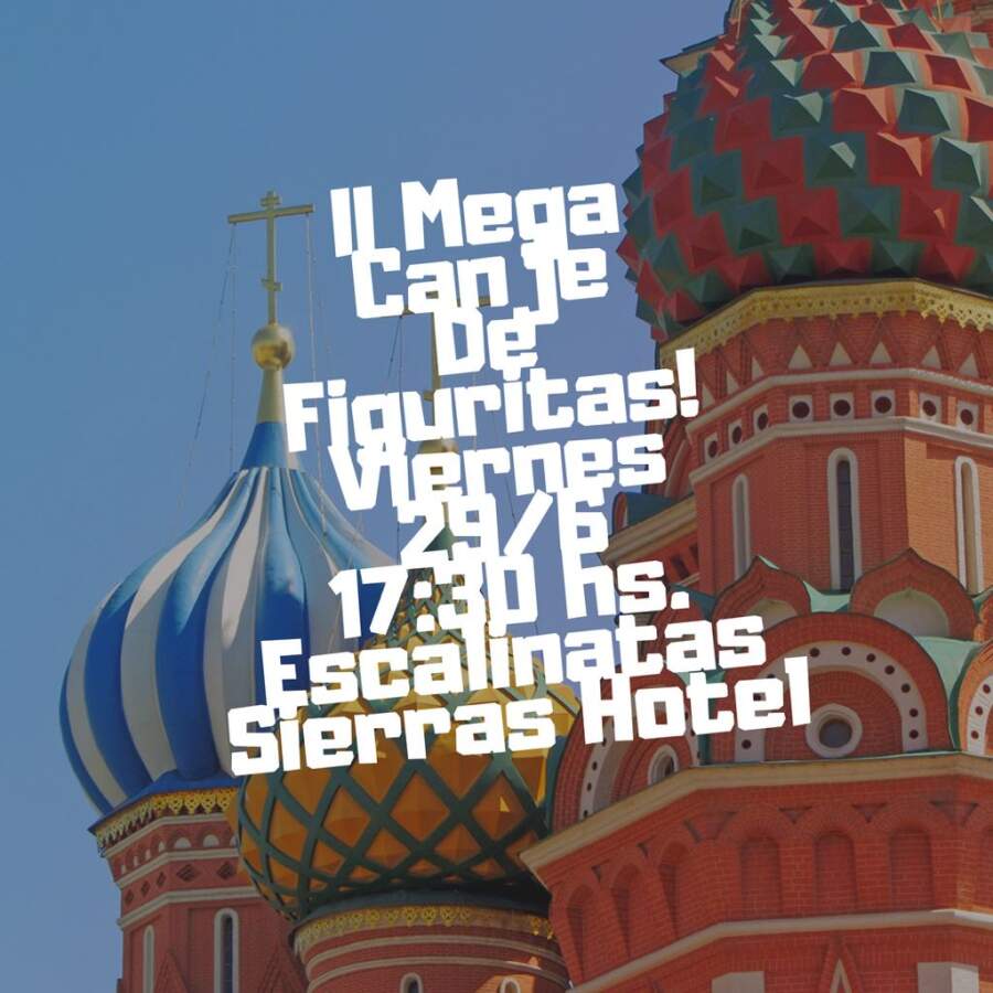 Se viene el II Megacanje de figuritas del #MundialRusia II megacanje de figus - Se viene el II Megacanje de figuritas del #MundialRusia