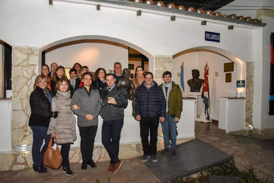 congreso lengua - Organizadores del Congreso Internacional de la Lengua estuvieron en Alta Gracia