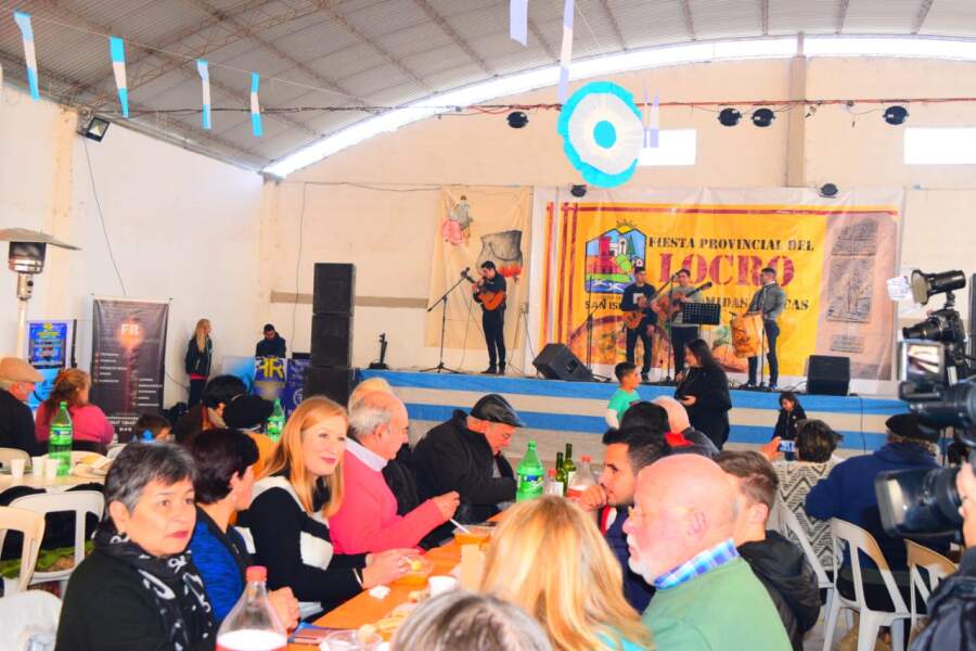 san isidro festival - San Isidro: En la Fiesta del Locro se anunció la obra que une Ruta 5 y E-56