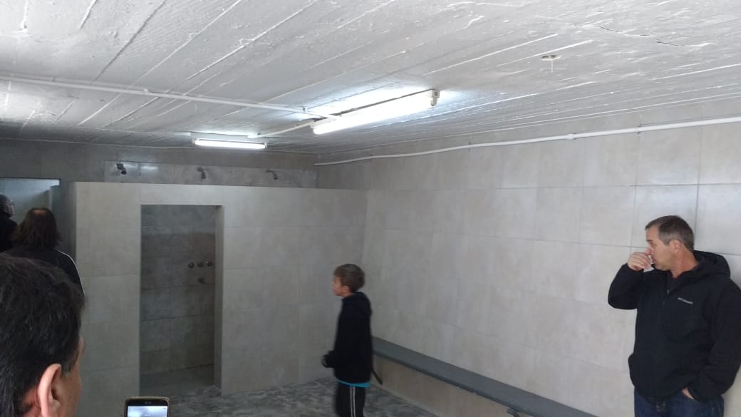 Se inauguraron mejoras en el Deportivo Norte DEPO vestuario local - Se inauguraron mejoras en el Deportivo Norte