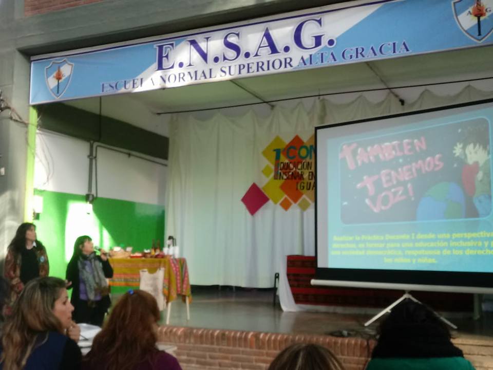 Se realizó el 1º Congreso de Educación y Convivencia en el Ensag cogreso ensag - Se realizó el 1º Congreso de Educación y Convivencia en el Ensag