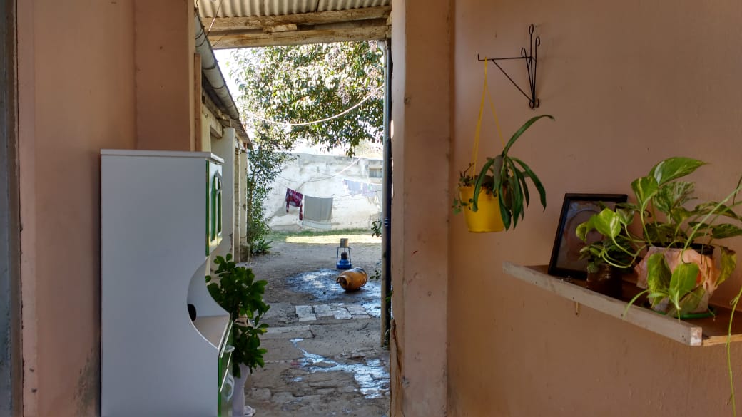 incendio garrafa casa sur - Susto en Barrio Sur por principio de incendio