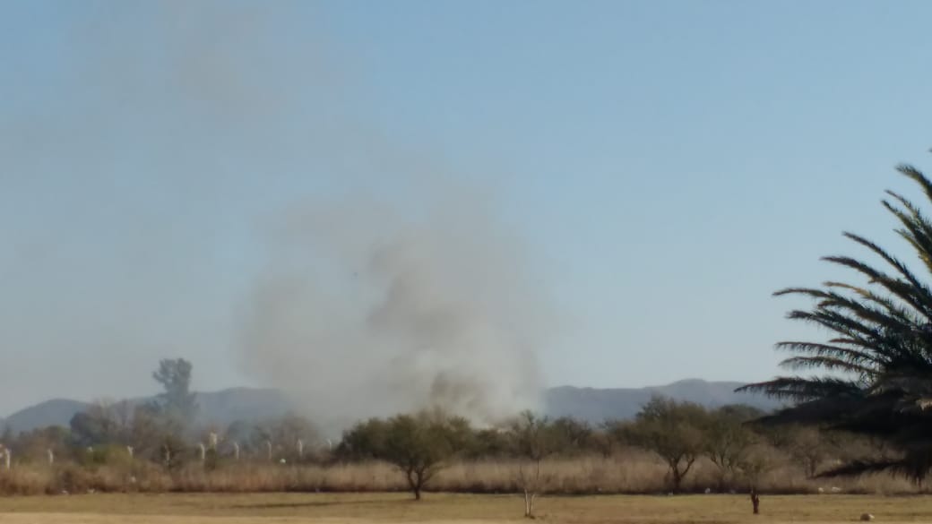 Se incendió una vivienda en Ampliación Sabattini incendio sabattini potrero - Se incendió una vivienda en Ampliación Sabattini