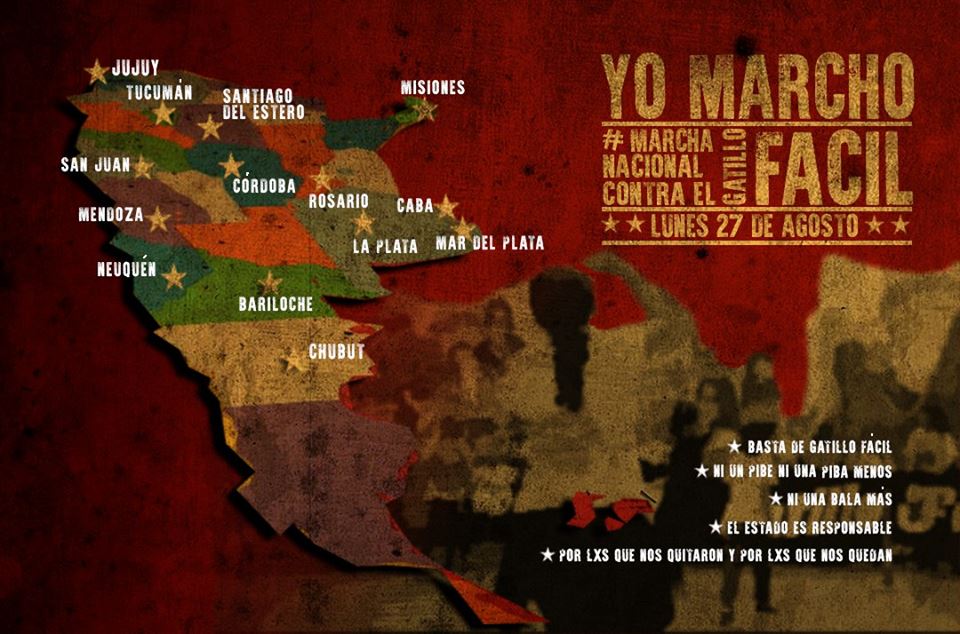 marcha de la gorra - Marcharán en Córdoba y el país contra el gatillo fácil y la represión