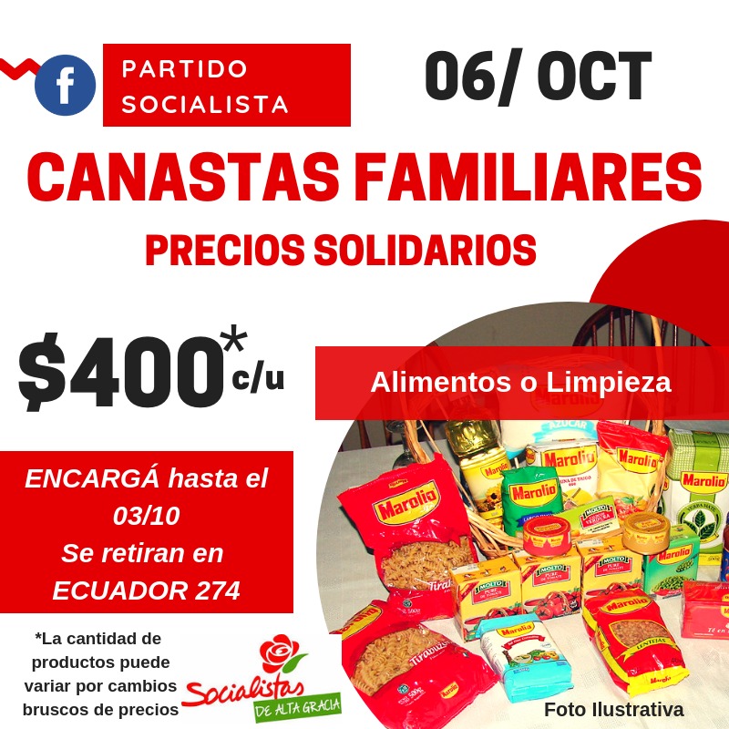 WhatsApp Image 2018 09 28 at 08.43.34 - Nueva edición de las "Canastas familiares" del socialismo