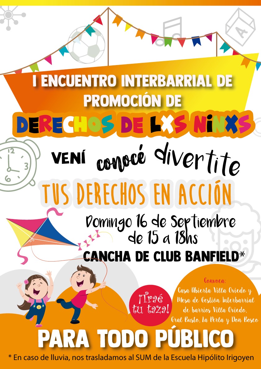 Primer Encuentro Interbarrial de Promoción de Derechos de niñ@s y adolescentes encuentro interbarrial - Primer Encuentro Interbarrial de Promoción de Derechos de niñ@s y adolescentes