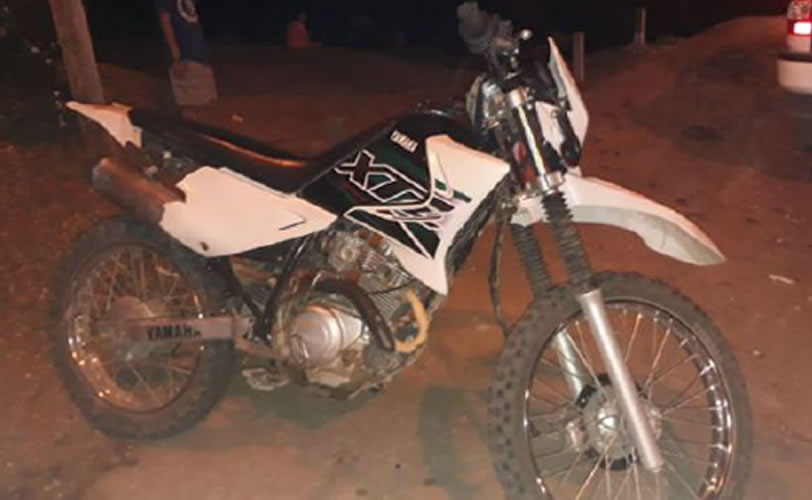 moto choque2 - La Bolsa: choque entre motos sobre el puente 9 de julio