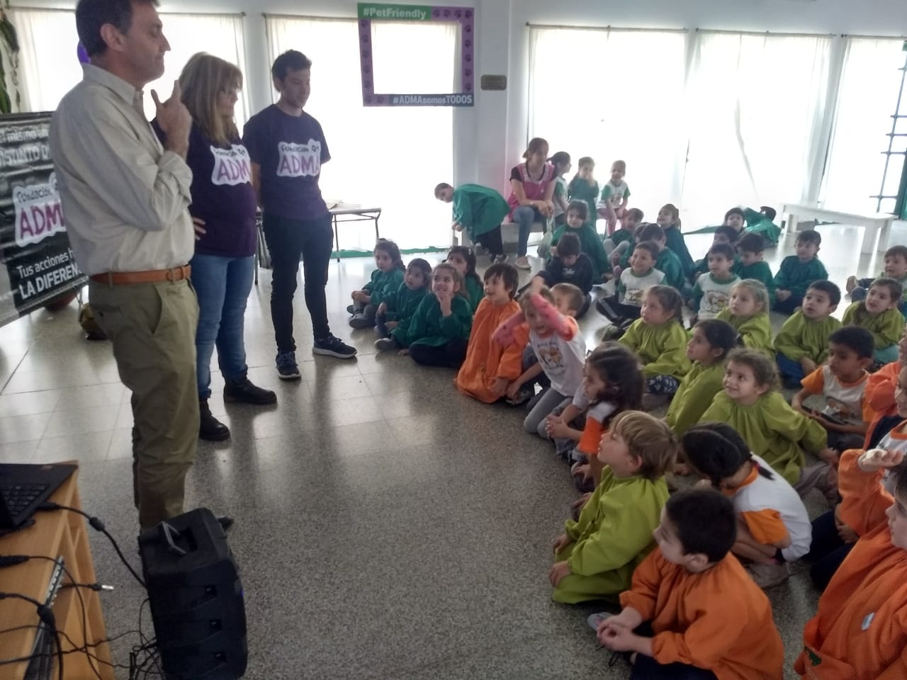 adma4 - Charla sobre tenencia responsable de mascotas en el jardín Merceditas