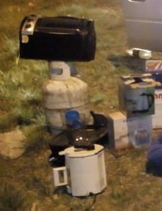 elementos robados - Robaron en La Rancherita y los detuvieron en Villa del Prado