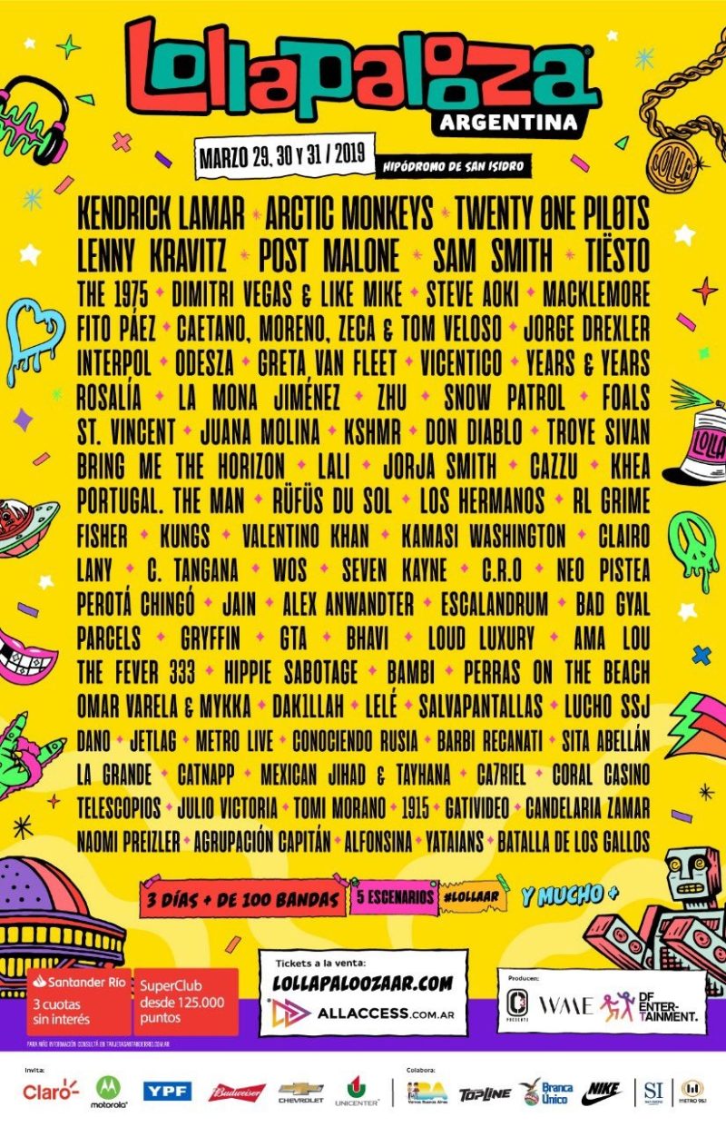 LOOLApalloza - El Mandamás al Lollapalooza 2019