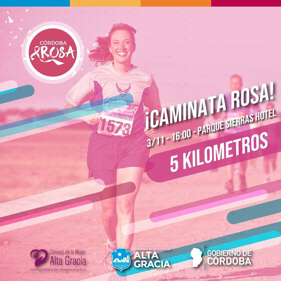 caminata rosa - Se suspende la Caminata Rosa