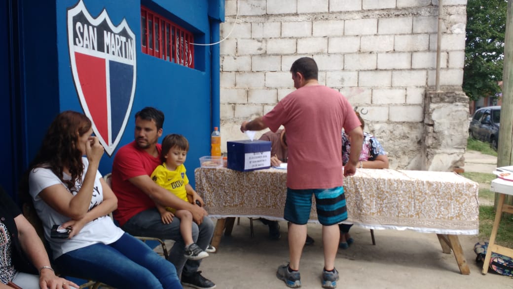 elecciones b san martin - 25 de mayo y San Martín ya tienen centro vecinal