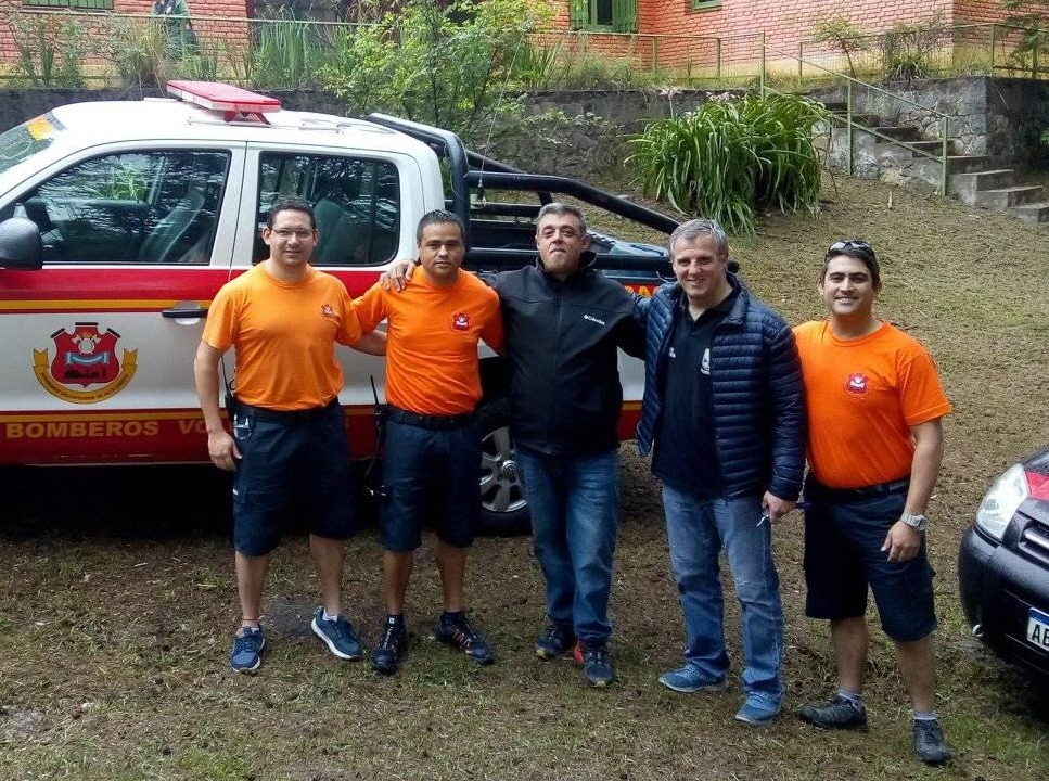 bomberos curso la paisanita - La Paisanita: Bomberos Voluntarios dictaron un curso de primeros auxilios