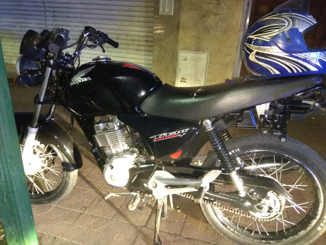 Ocho motos fueron secuestradas este fin de semana moto secuestrada titan - Ocho motos fueron secuestradas este fin de semana