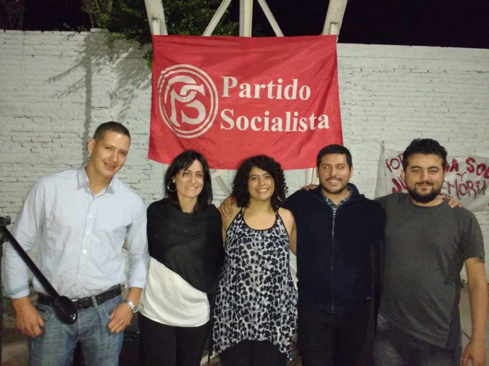El progresismo brindó pensando en 2019 socialismo diego rodri saira ale adrian 1 - El progresismo brindó pensando en 2019