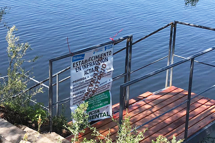 En Villa Ciudad América clausuraron un camping policia ambiental villa ciudad de america 2 - En Villa Ciudad América clausuraron un camping