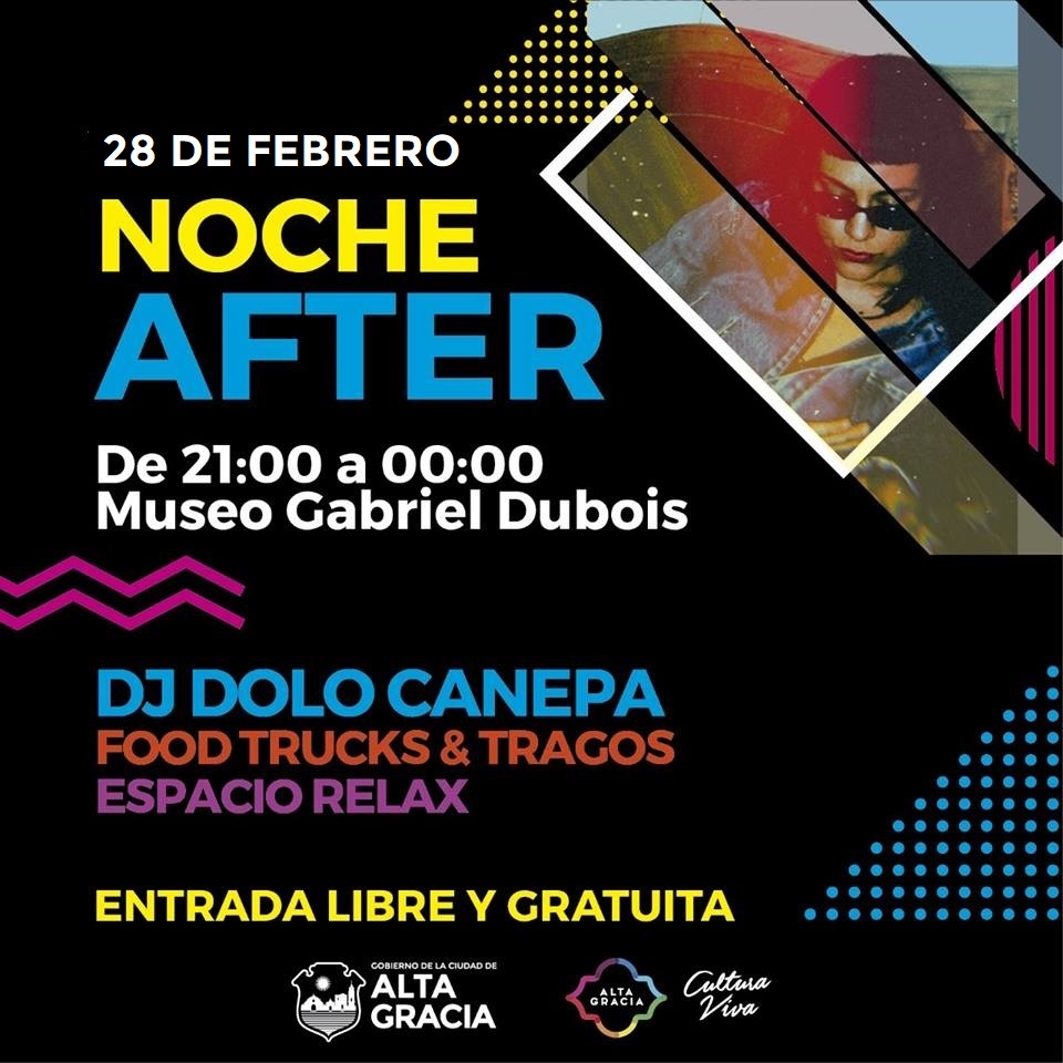 NOCHE AFTER DUBOIS 3 - Noche After en el Museo Gabriel Dubois