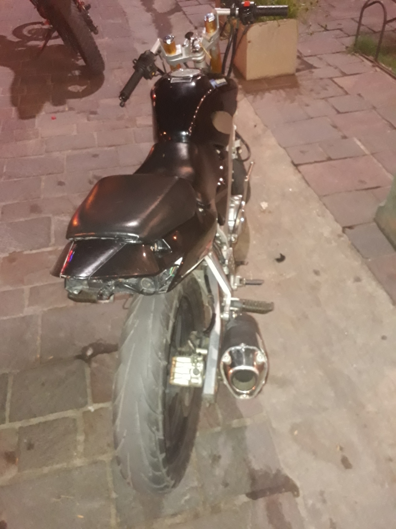 moto picada 2 - Motos secuestradas por falta de medidas de seguridad